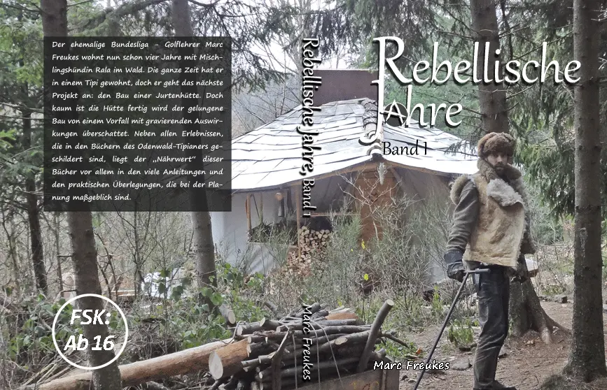 Rebellische Jahre Buchcover Vorder- und Rückseite von Marc Freukes